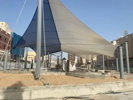 أفضل أنواع قماش مظلات خارجية ومظلات شراع في حي حطين والصحافة