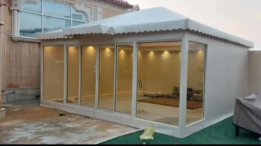 خيام ملكية فاخرة حي الياسمين| تصاميم  مودرن بضمان 10 سنوات