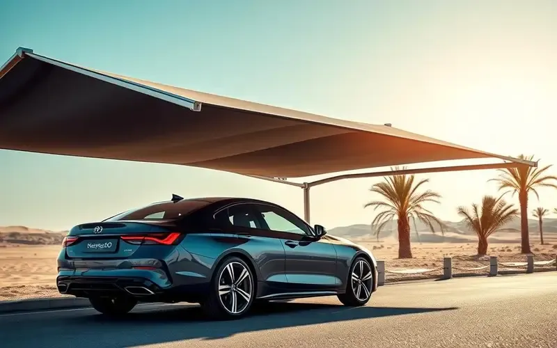 تركيب مظلات شد إنشائي للسيارات: دليلك الشامل لأفضل التصاميم 