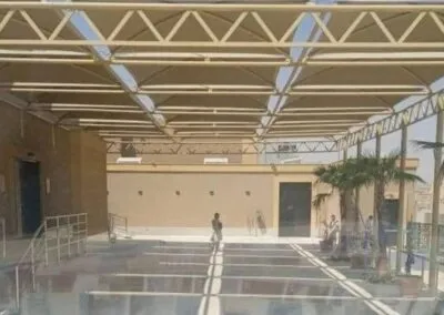 مظلات مساجد ومدارس بخصومات خاصة لأحياء والعزيزيةوالنرجس