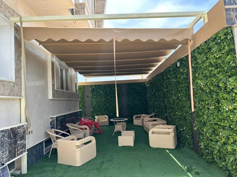 أفضل مظلات حدائق قماش بشمال الرياض| وأسعار اقتصادية