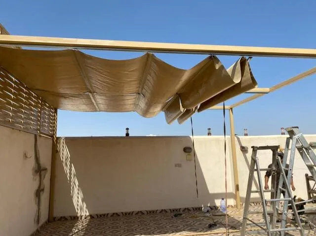 أفضل مظلات حدائق قماش بشمال الرياض| وأسعار اقتصادية