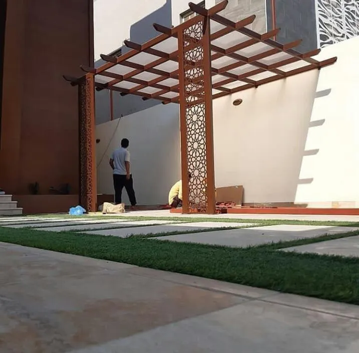 أفضل مؤسسة تركيب مظلات وبرجولات حديد في شمال الرياض