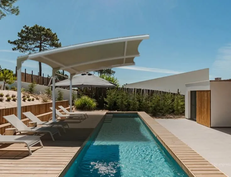 تركيب مظلات مسابح 