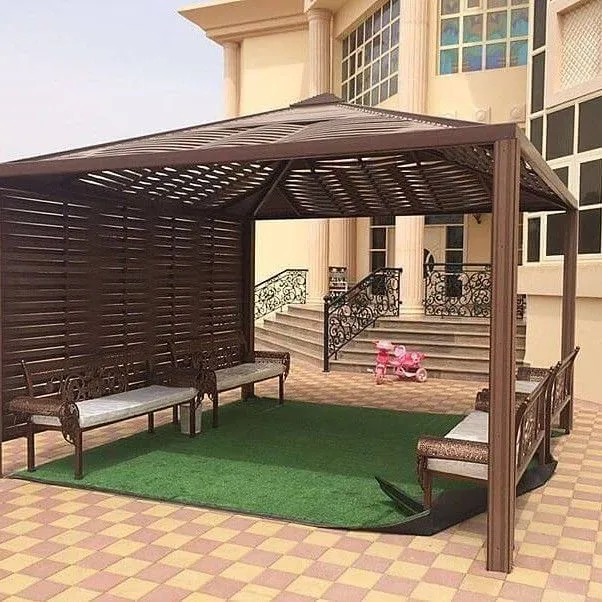 المظلات في الرياض: الدليل المرجعي الشامل لاختيار وتركيب مظلة