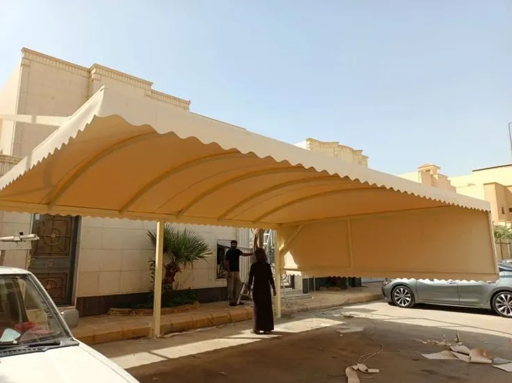 تركيب مظلات قماش بالرياض | ضمان 10 سنوات | اتصل بظلال الرياض